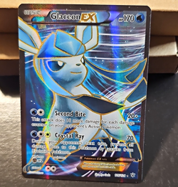 Pokemon TCG Glaceon EX 116/124 Fates Collide Ultra Rare Full Art Holo EN - Image 1