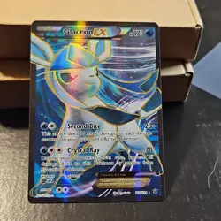 Pokemon TCG Glaceon EX 116/124 Fates Collide Ultra Rare Full Art Holo EN - Image 2
