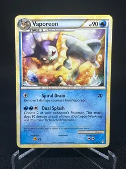 Vaporeon 52/95 Call of Legends Uncommon Pokemon NM AAB96 - Image 1