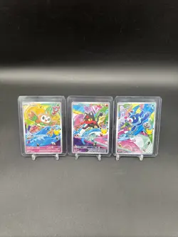 First Partner Illustration Collection Series 1 Gen 7 Alola Starters Pokemon TCG - Image 1