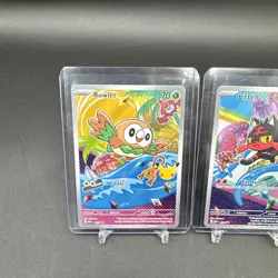 First Partner Illustration Collection Series 1 Gen 7 Alola Starters Pokemon TCG - Image 2