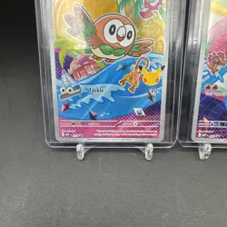 First Partner Illustration Collection Series 1 Gen 7 Alola Starters Pokemon TCG - Image 3