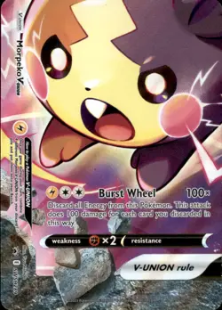 Morpeko V-Union SWSH289 Holo Promo Sword & Shield Promo Pokemon Near Mint - Image 1