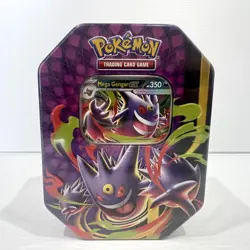 Sealed Pokemon Mega Gengar Ex Tin - Mega Evolution - Image 1