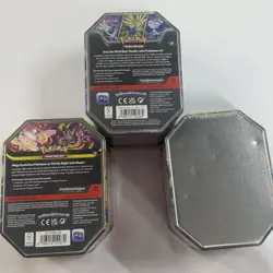 Pokemon TCG Mega Evolution ex Tin Lot of 3 Sealed Kyogre Xerneas Clefable 2025 - Image 3