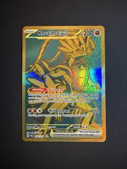 Koraidon EX Scarlet & Violet Paldean Fates 245/091 Hyper Rare Pokemon TCG - Image 1