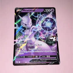 Mewtwo V Holo Rare 030/078 prize pack promo - Image 1