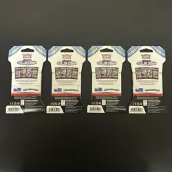 Pokemon TCG: Stellar Crown Sleeved Booster Pack Art Set 4x New Factory Sealed - Image 2