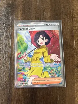 Parasol Lady 238/182 Pardox Rift Full Art Trainer Pokemon TCG - Image 1