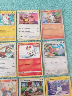 BUNNY/RABBIT TYPES BUNDLE OF POKEMON CARDS #1. - Image 3