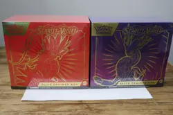 Pokemon TCG Scarlet and Violet Base Set Elite Trainer Box ETB Both Artwork - Image 1