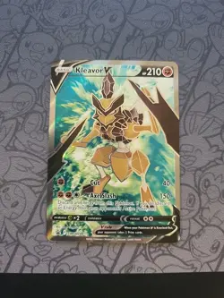 Pokemon: Kleavor V SWSH248 Full Art Holo Rare Black Star Promo 2022 - MINT -F104 - Image 1
