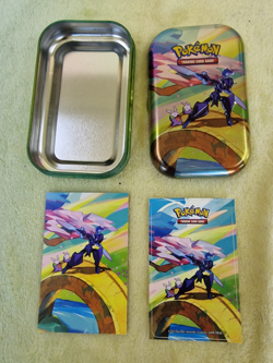 Pokemon Pokemon TCG: Vibrant Paldea EMPTY Mini Tin - Goomy & Ceruledge - Image 2