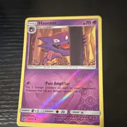 Pokemon TCG Haunter 37/111 Crimson Invasion Reverse Holo UC Eng - Image 1
