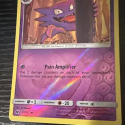 Pokemon TCG Haunter 37/111 Crimson Invasion Reverse Holo UC Eng - Image 3
