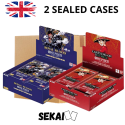 ONE PIECE OP13 + OP10 - 2 SEALED CASES FACTORY SEALED ENGLISH - OP-13 + OP-10 - Image 1
