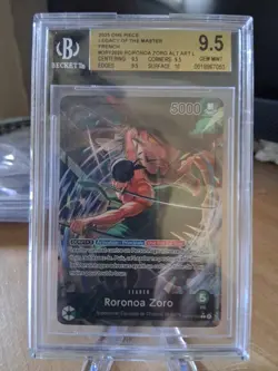 Carte One Piece FR Roronoa Zoro Op12-020 Leader Parallele - Image 1