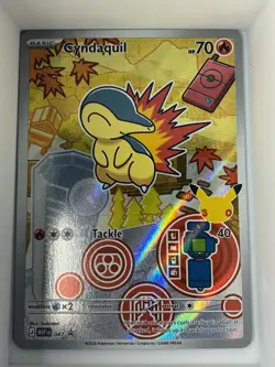 Cyndaquil 047 Me: Mega Evolution Promo Holo NM Pokemon - Image 1