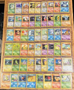 Pokemon WOTC Complete Base Set, Jungle, Fossil MP/LP- NON HOLO ONLY - Image 1