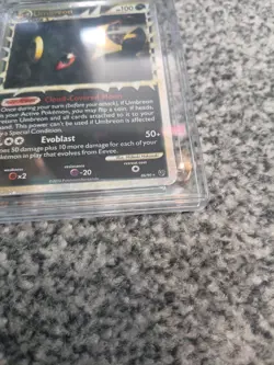 Pokemon Umbreon TCG Prime Undaunted Holo Card 86/90 English Graded A Authentic - Image 5