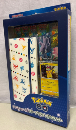 Pokemon GO Card File Set - Japanese - Promo Pikachu 272/S-P New & Sealed - Image 1