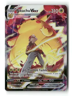 Pikachu VMAX TG17/TG30 Holo VMAX Rare Lost Origin Trainer Gallery Pokemon NM - Image 1