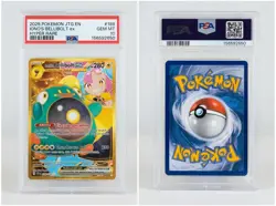 Pokemon 2025 JTG En-Journey Together #188 Iono’s Bellibolt PSA 10 - Image 1