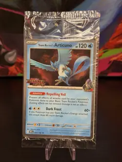 Pokemon Team Rocket's Articuno Stamped/Sealed Card 051/182 Destined Rivals - Image 1