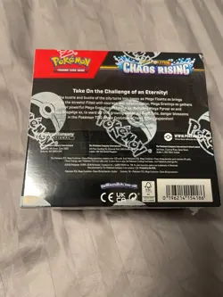 In Hand Pokemon Booster Box Chaos Rising Mega Evolution New Sealed 36 Packs - Image 3