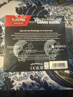Pokemon TCG Mega Evolution Chaos Rising Booster Box 36 Packs New & Sealed - Image 4