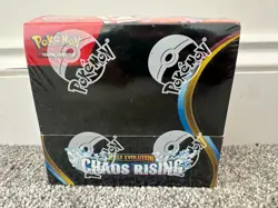 Pokemon TCG Mega Evolution Chaos Rising Booster Box 36 Packs New & Sealed - Image 1