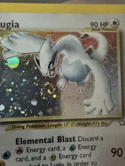 Lugia Neo Genesis 1st Edition 9/111 Pokemon BGS 8.5 Amazing Swirl! - Image 4