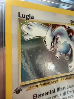 Pokemon Lugia #9 Neo Genesis 1st Edition Holo BGS 8.5 (RegradeU) - Image 3
