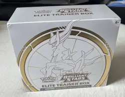 Pokemon TCG Brilliant Stars Elite Trainer Box ETB Sealed - Small Rip - Image 1