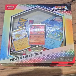 Pokemon TCG Prismatic Evolutions Poster Collection 3 Holo Promos - Image 1