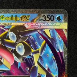 Mega Greninja ex MEP 081 - Black Star Promo - Pokemon TCG Card - M/NM - Image 4