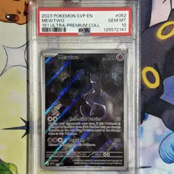 2023 Mewtwo 151 Ultra Premium Collection Promo 052 PSA 10 GEM MT - Image 1