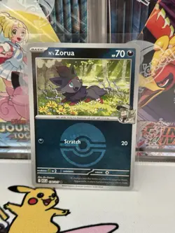 Pokemon TCG N's Zorua Ascended Heroes Poke Ball Reverse Holo 136/217 - Image 1