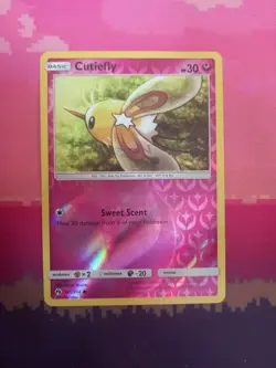 Pokemon Card Cutiefly 145/214 Reverse Holo Lost Thunder Near Mint - Image 1