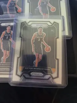 15 card Lot: 2023-24 Panini Prizm Victor Wembanyama #136 (RC) Rookie Cards NICE! - Image 2