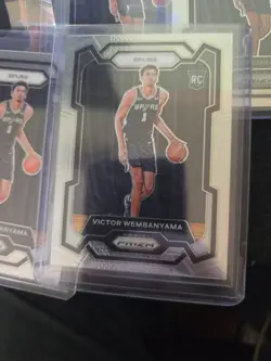 15 card Lot: 2023-24 Panini Prizm Victor Wembanyama #136 (RC) Rookie Cards NICE! - Image 4