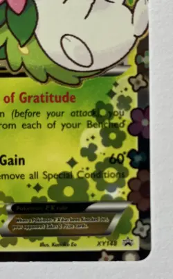 Pokemon TCG Shaymin EX XY148 Black Star Promo - Image 5