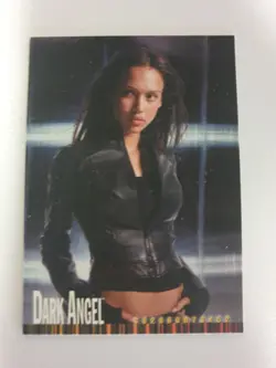 Dark Angel and Tomb Raider Promo Cards Jessica Alba Angelina Jolie - Image 2