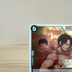 Bandai One Piece CCG JUDGE Portgas D Ace OP09-035 Promo English 5000 Cost 5 - Image 2