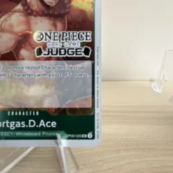 Bandai One Piece CCG JUDGE Portgas D Ace OP09-035 Promo English 5000 Cost 5 - Image 5