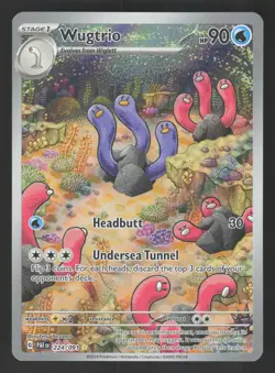 Wugtrio 224/091 Pokemon SV: Paldean Fates - Image 1