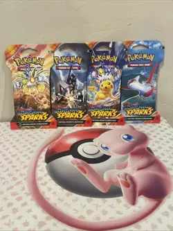 NEW-Pokemon Scarlet & Violet - Surging Sparks Sleeved Booster Complete Art Set - Image 1