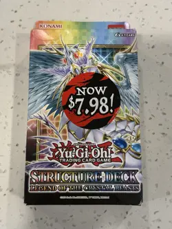 YUGIOH LEGEND OF THE CRYSTAL BEASTS STRUCTURE DECK FACTORY SEALED - Image 1