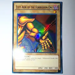 Konami Yu-Gi-Oh! Left Arm of the Forbidden One YGLD-ENA21 Ultra Rare 1st Ed - Image 1