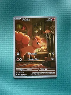 Vulpix Pokemon Card TCG: 138/132 ME:01 Mega Evolutions - Illustration Rare NM/M - Image 1